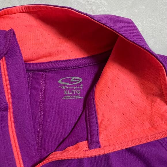 c9 by Champion Mock Neck Quarter Zip Pullover Jacket Size X-Large Workout Gym - Picture 4 of 8